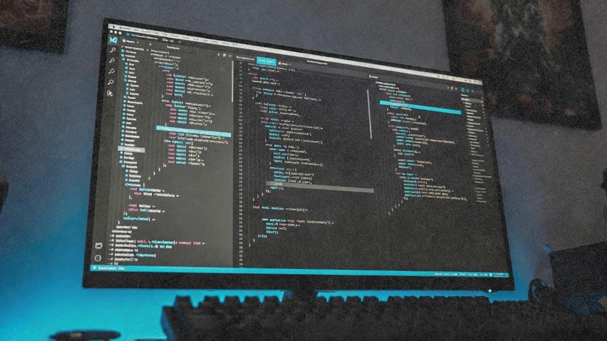 VS Code with Claude Code extension showing inline diffs and code changes in a modern developer workspace