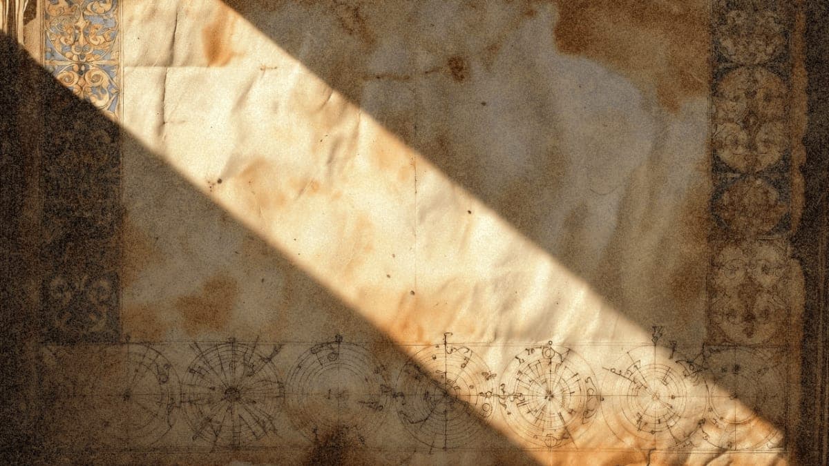 Open pages of the 1493 Nuremberg Chronicle showing handwritten circular annotations in the margins