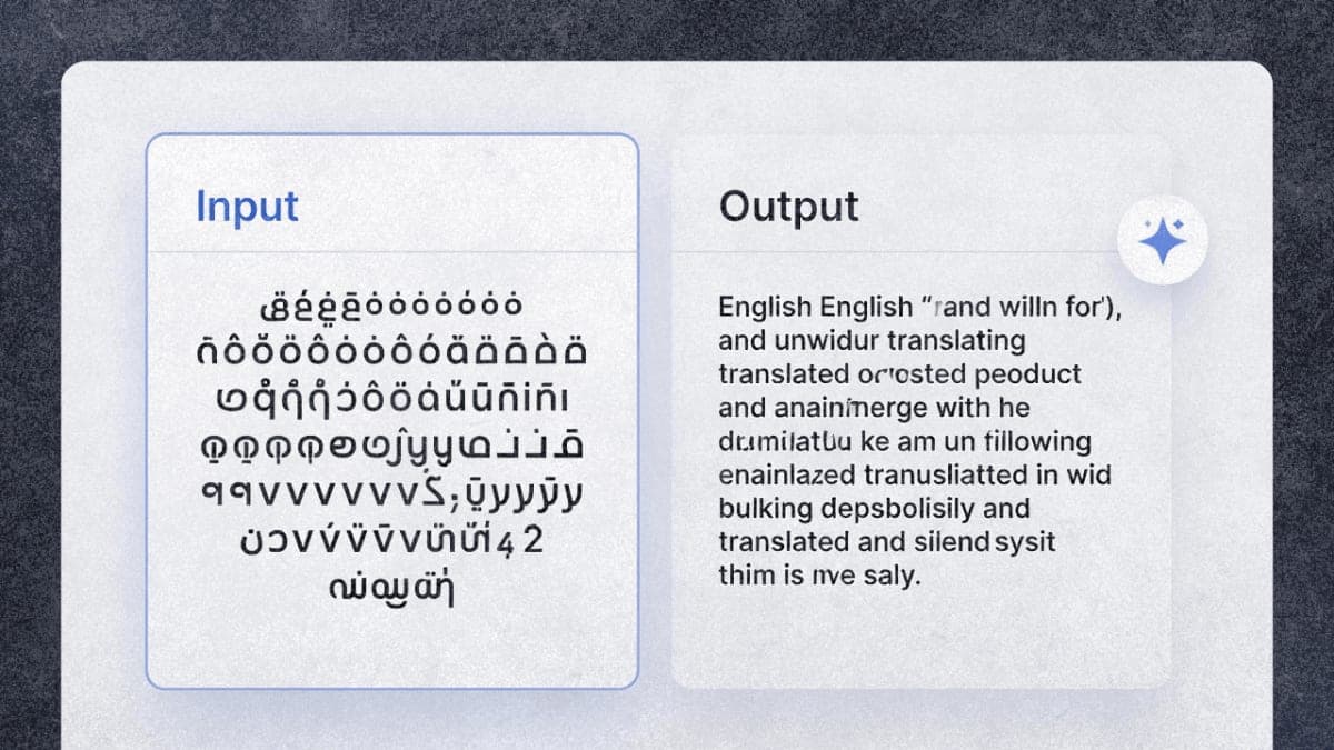 ChatGPT Translate web interface showing two text boxes for input and output translation