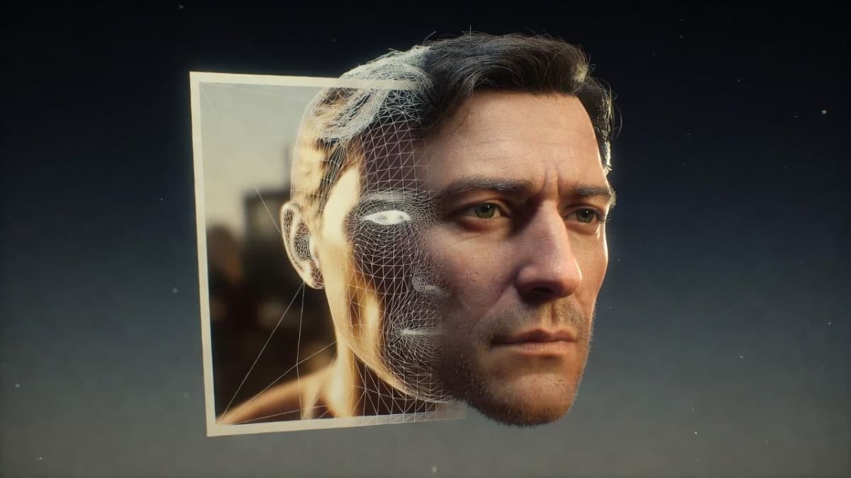 A highly detailed AI-generated 3D model showing intricate surface textures and geometry created by Hitem3D 2.0